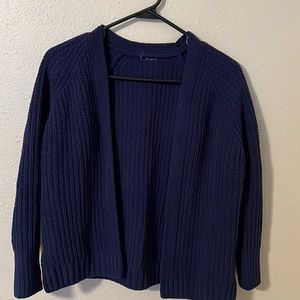 Girls blue cardigan